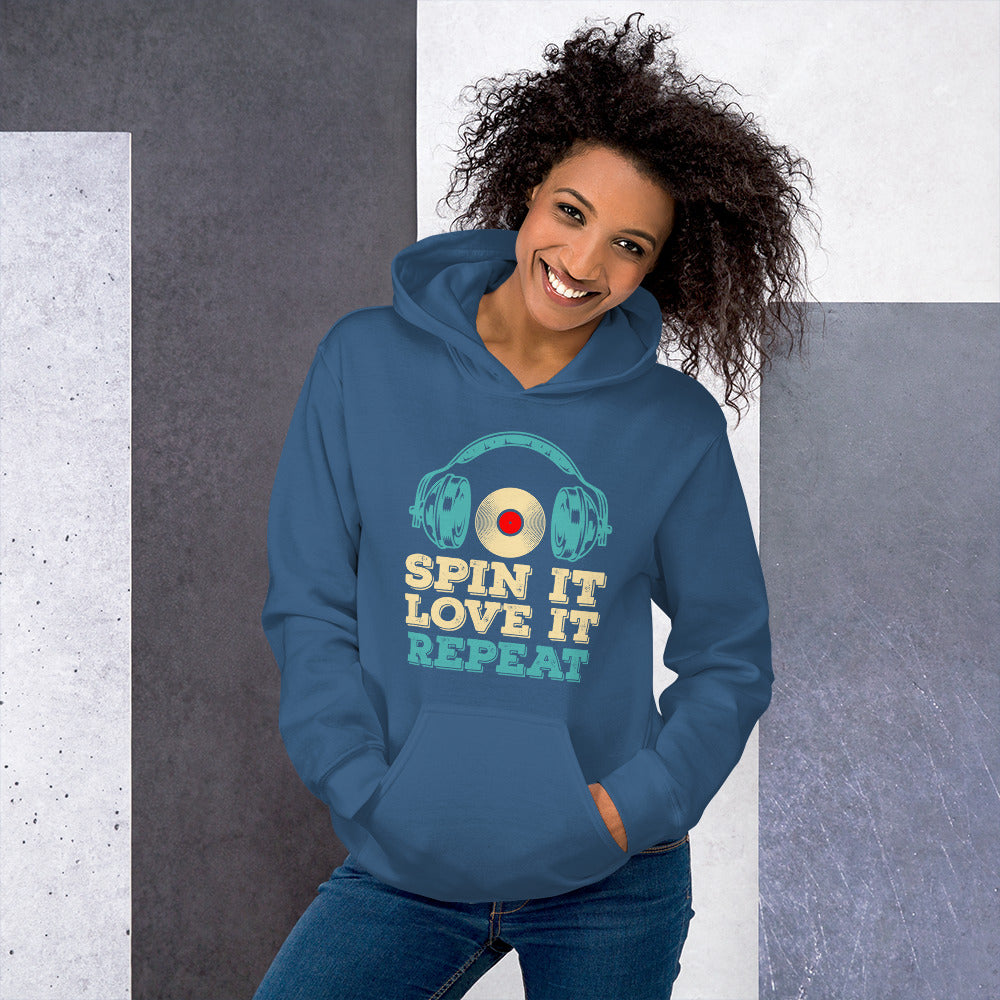 Spin It Love It Unisex Hoodie