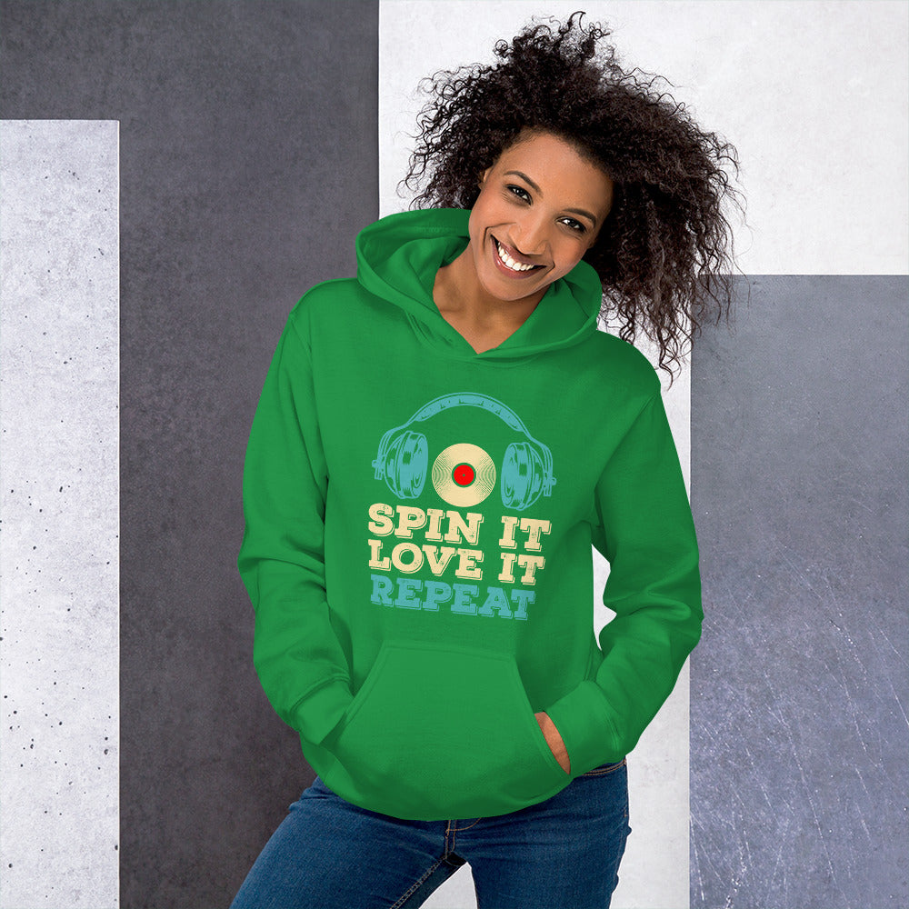 Spin It Love It Unisex Hoodie