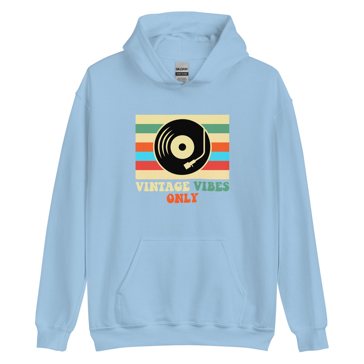 Vintage Vibes Only Unisex Hoodie