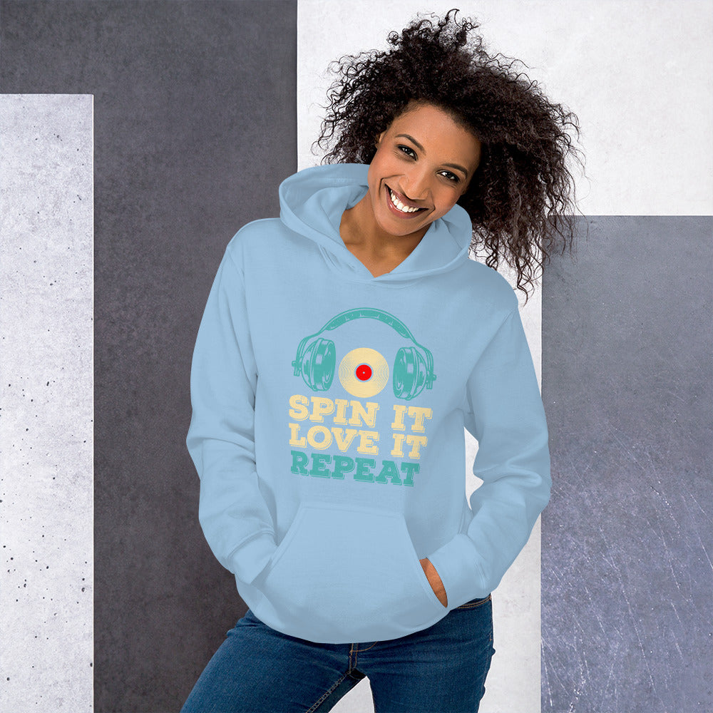 Spin It Love It Unisex Hoodie