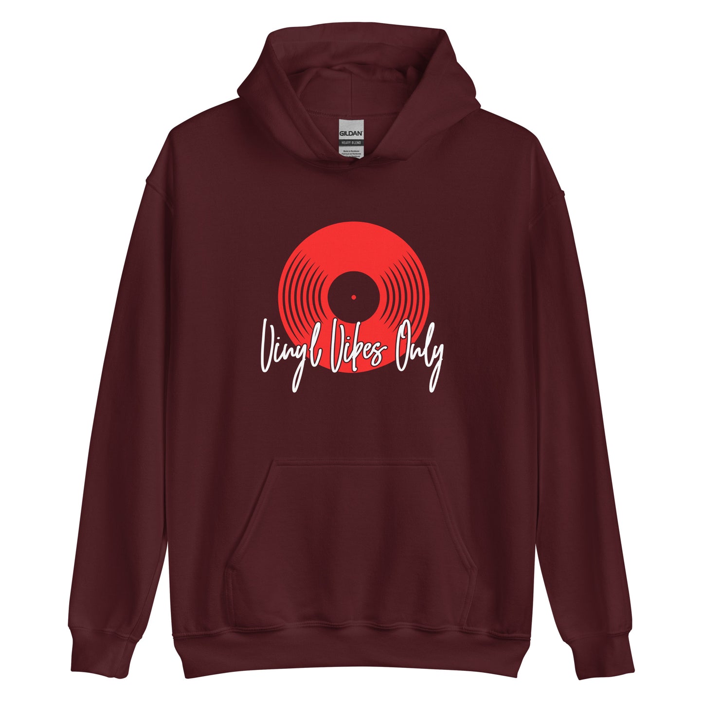 Vinyl Vibes Only Unisex Hoodie