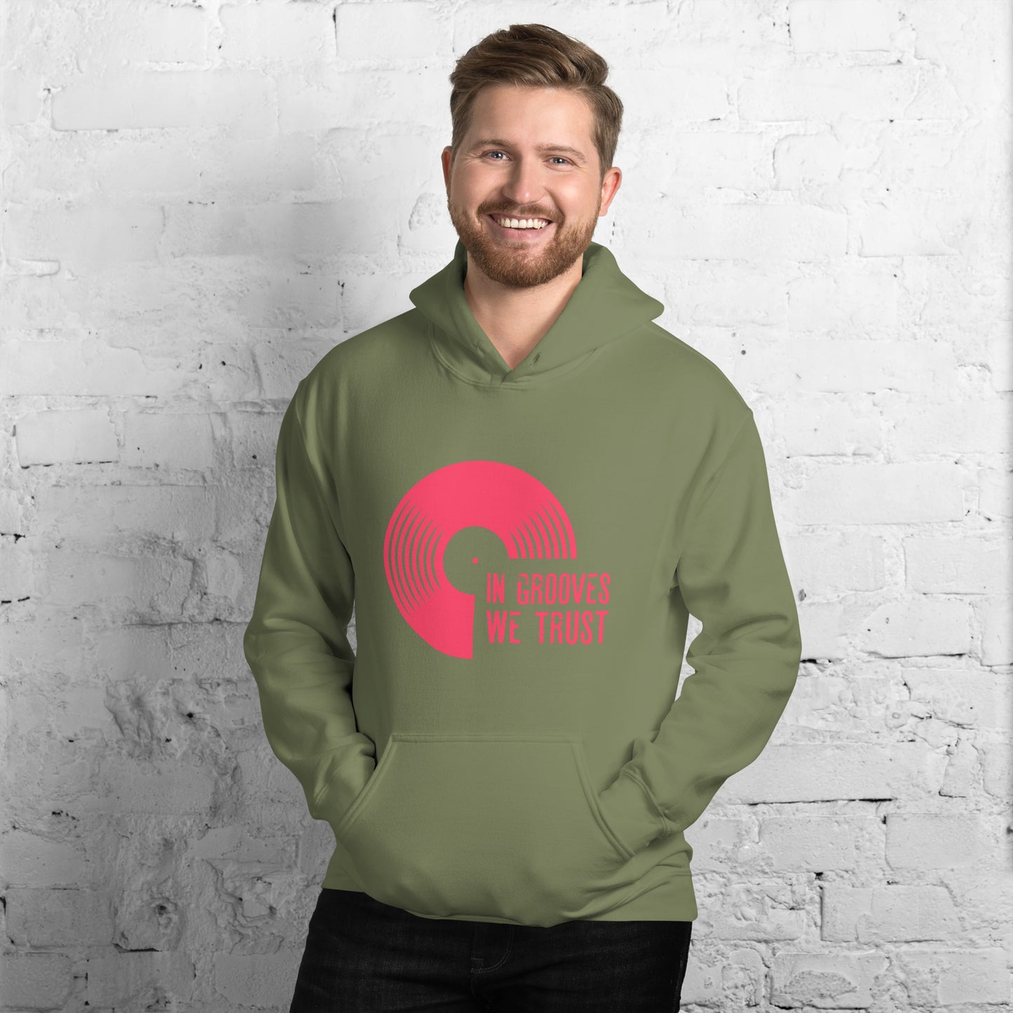 In Grooves We Trust Unisex Hoodie