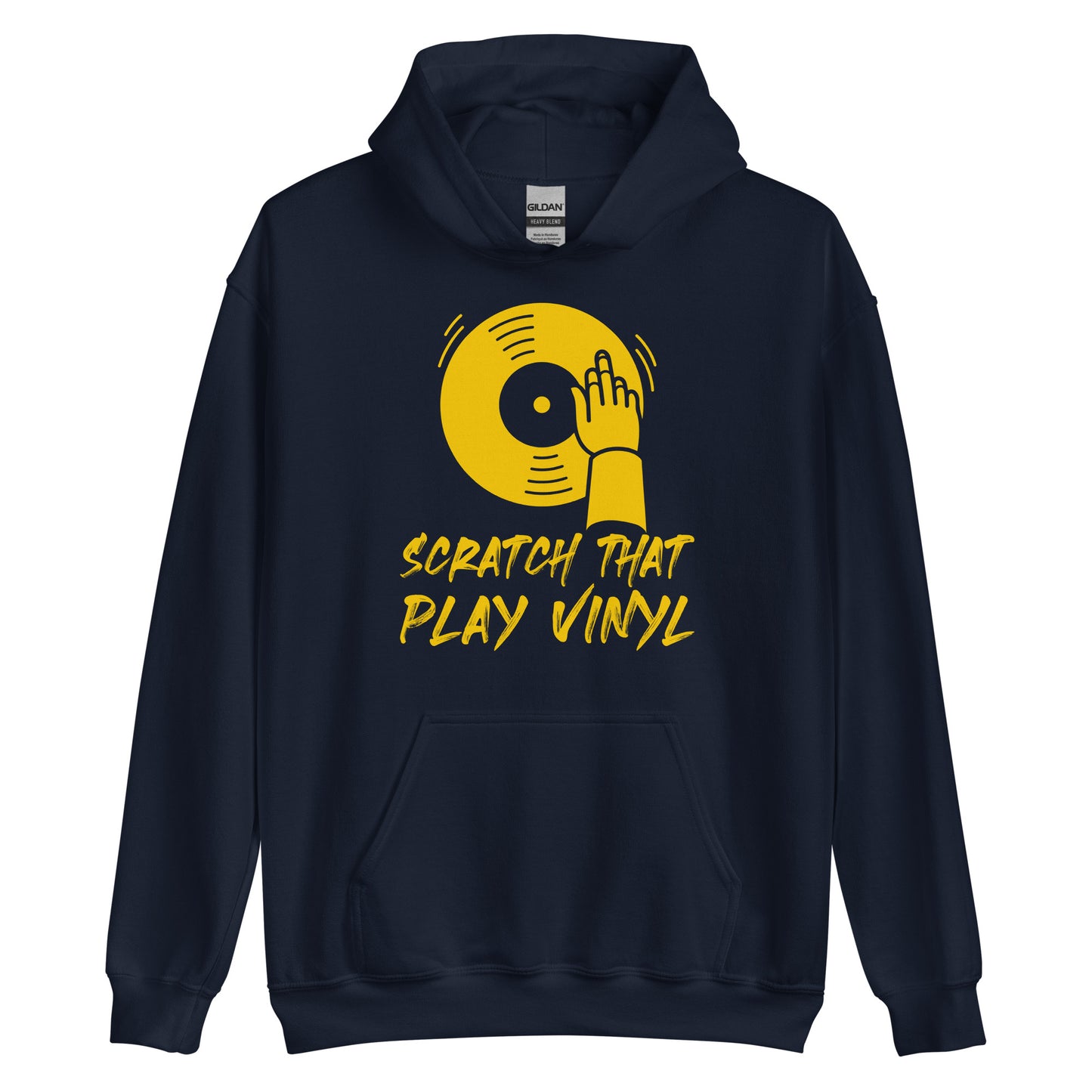 Scratch That Play Vinyl Unisex Hoodie