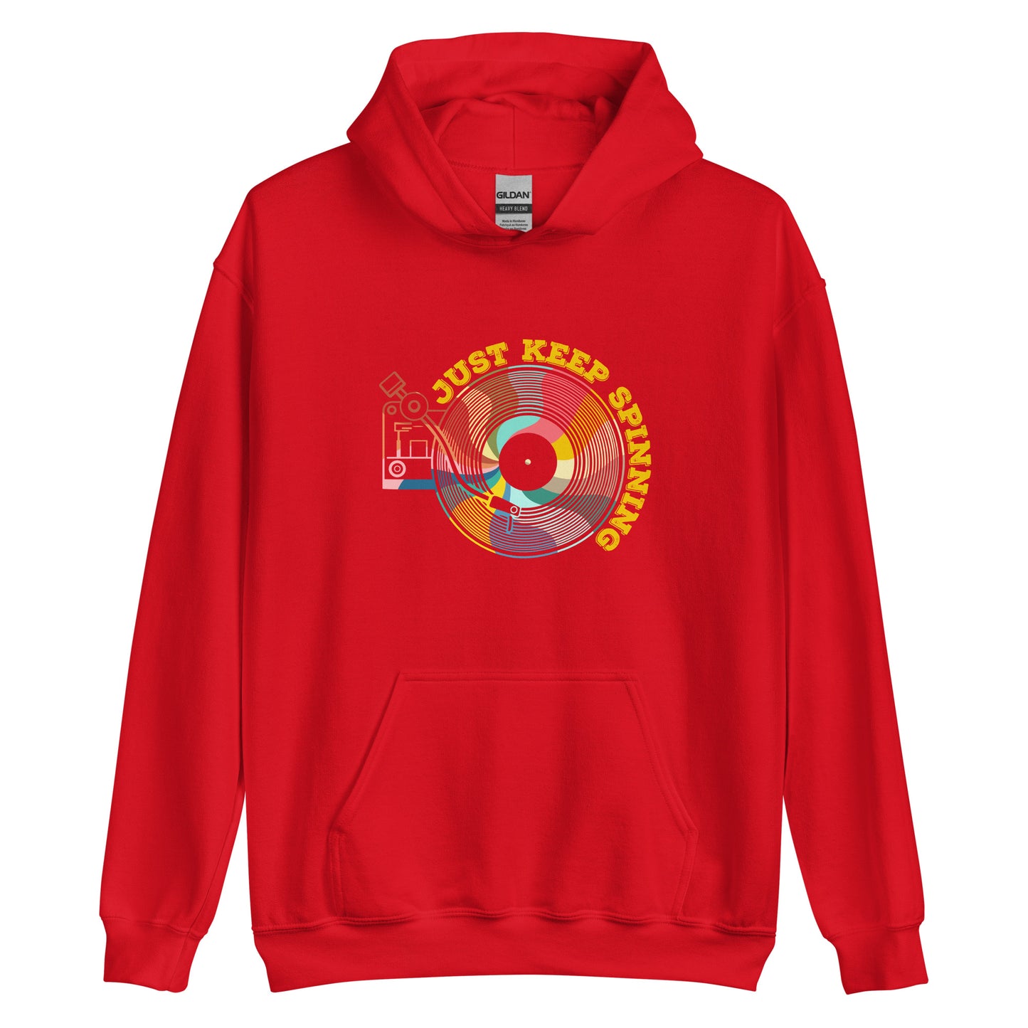 Just Keep Spinning Unisex Hoodie