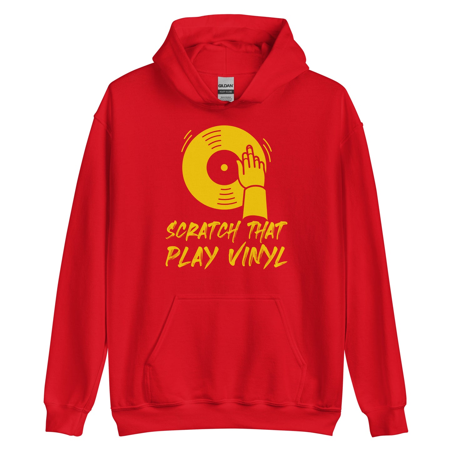 Scratch That Play Vinyl Unisex Hoodie