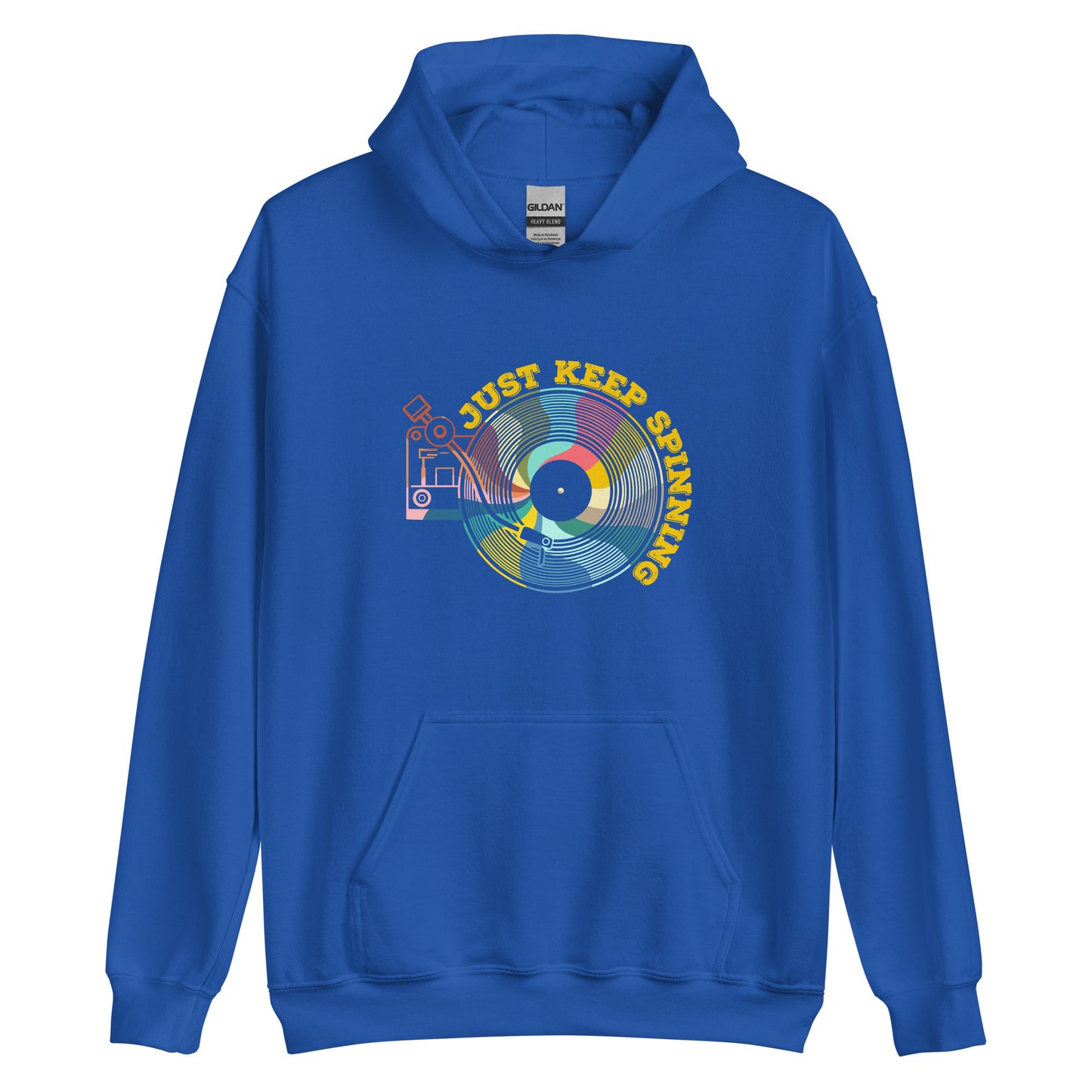 Just Keep Spinning Unisex Hoodie