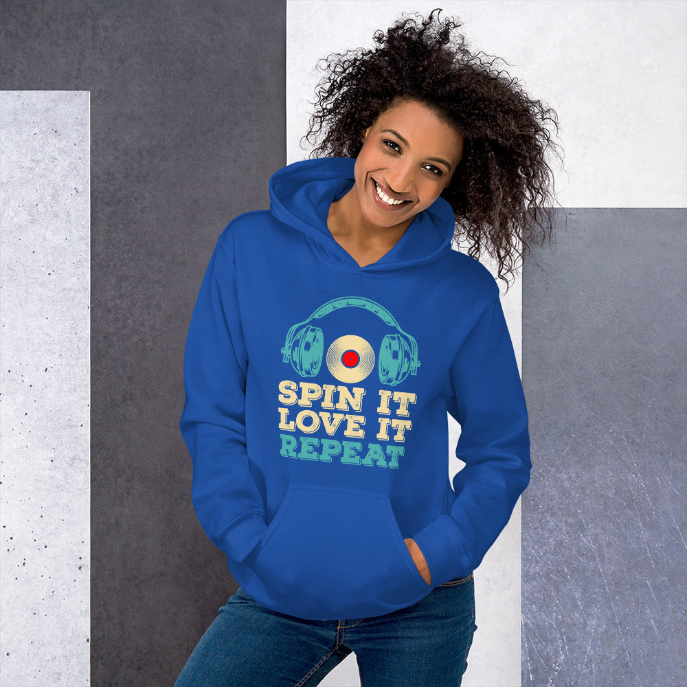 Spin It Love It Unisex Hoodie
