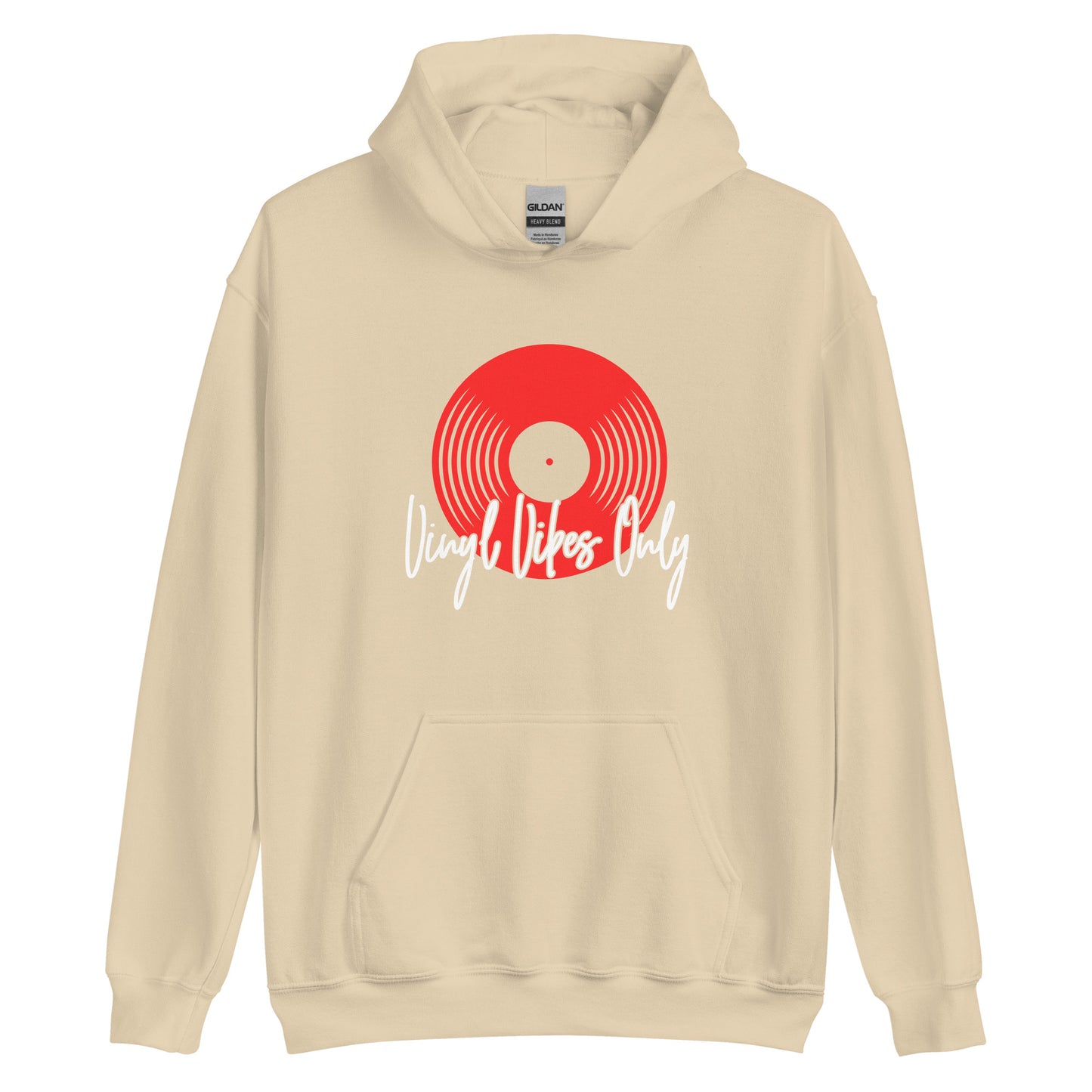 Vinyl Vibes Only Unisex Hoodie