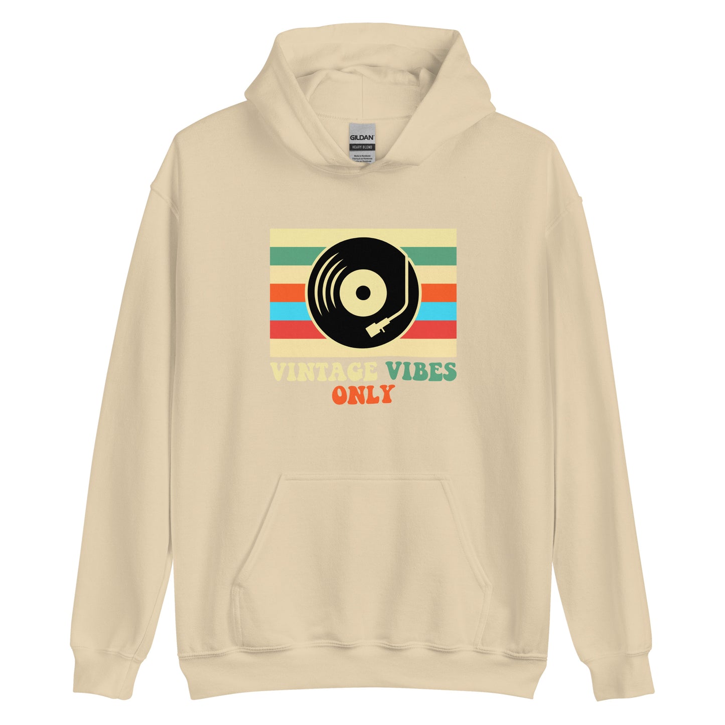 Vintage Vibes Only Unisex Hoodie