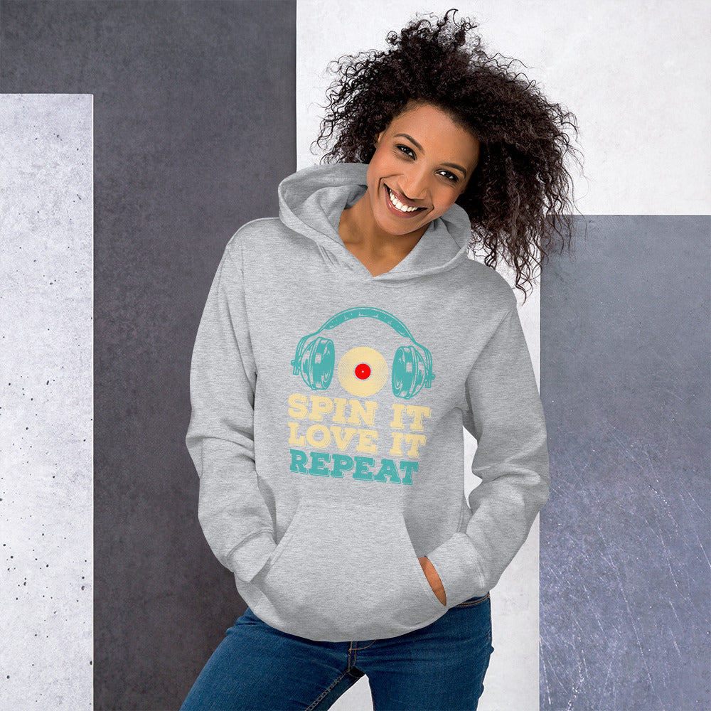 Spin It Love It Unisex Hoodie