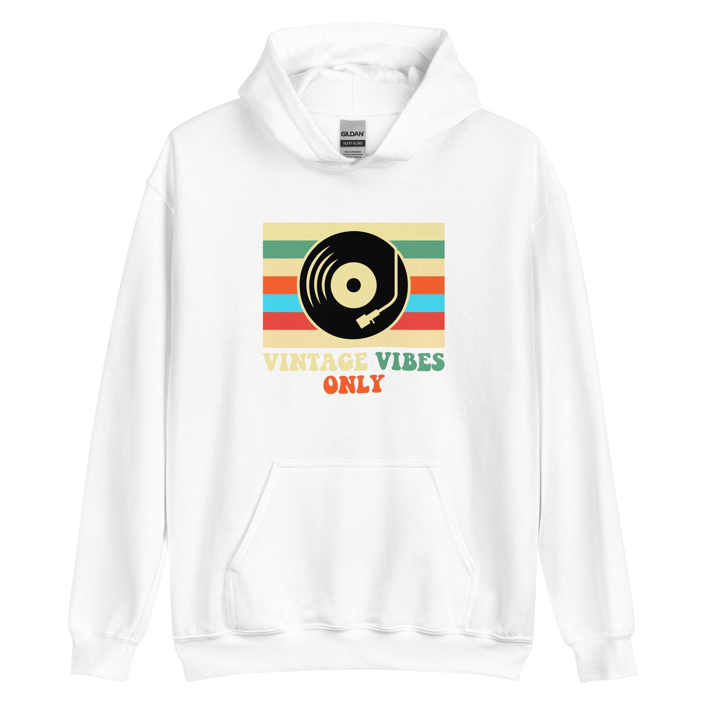 Vintage Vibes Only Unisex Hoodie