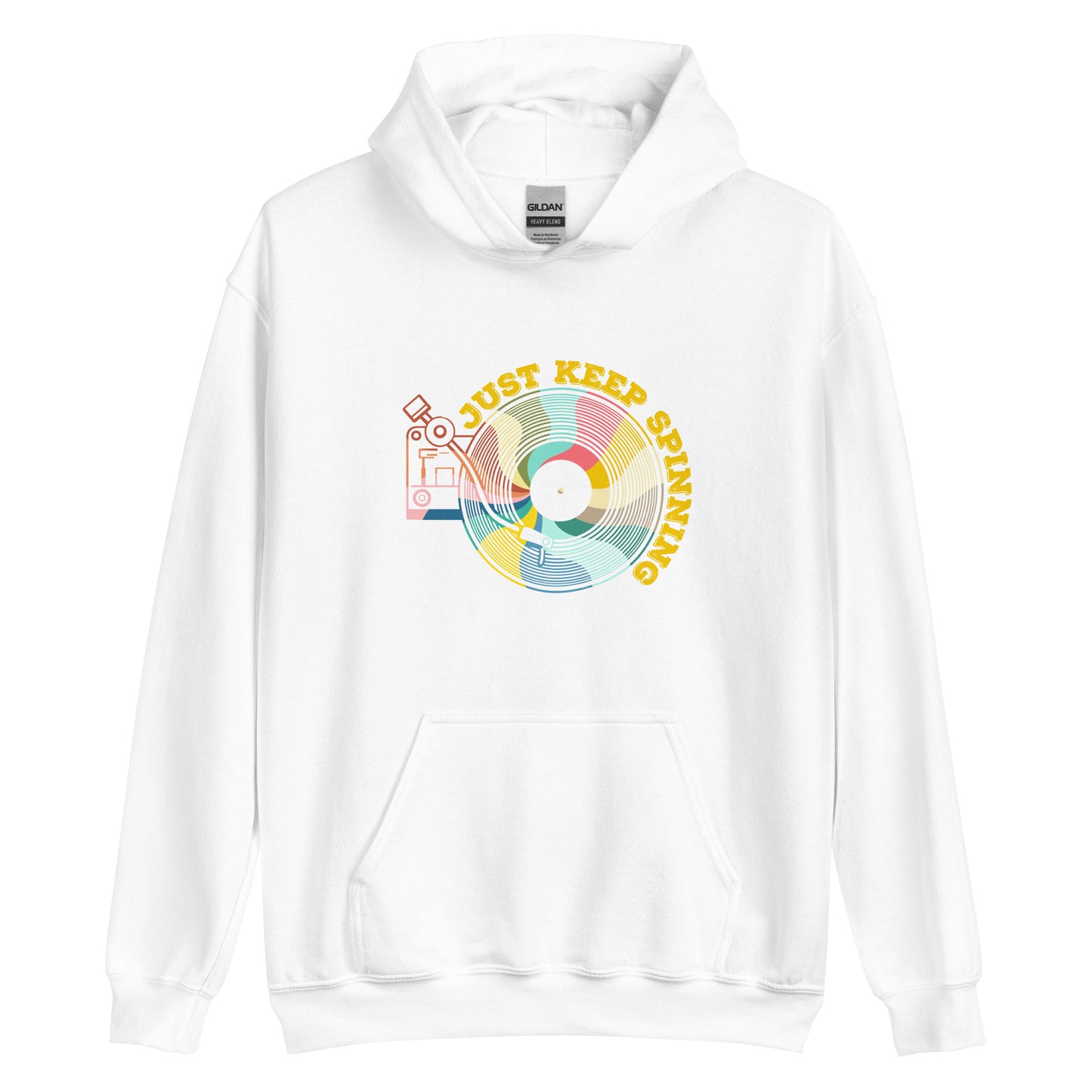Just Keep Spinning Unisex Hoodie