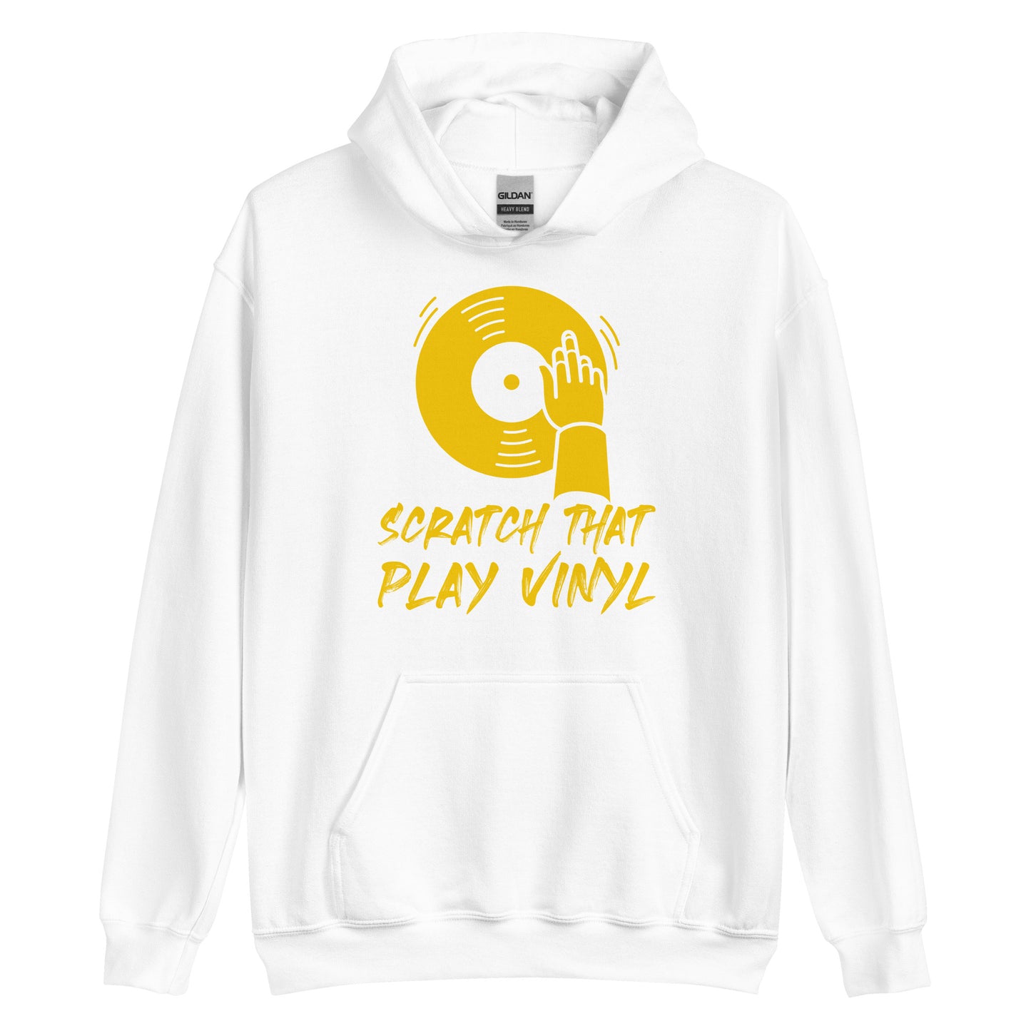 Scratch That Play Vinyl Unisex Hoodie